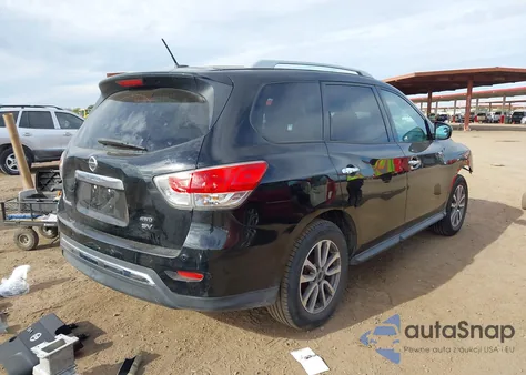 2014 Nissan Pathfinder Platinum/S/Sl/Sv из США, поврежденный, VIN 5N1AR2MM6EC667868